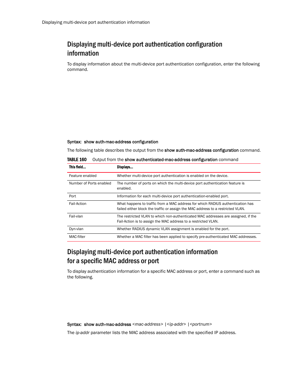 Brocade TurboIron 24X Series Configuration Guide User Manual | Page 1050 / 1116