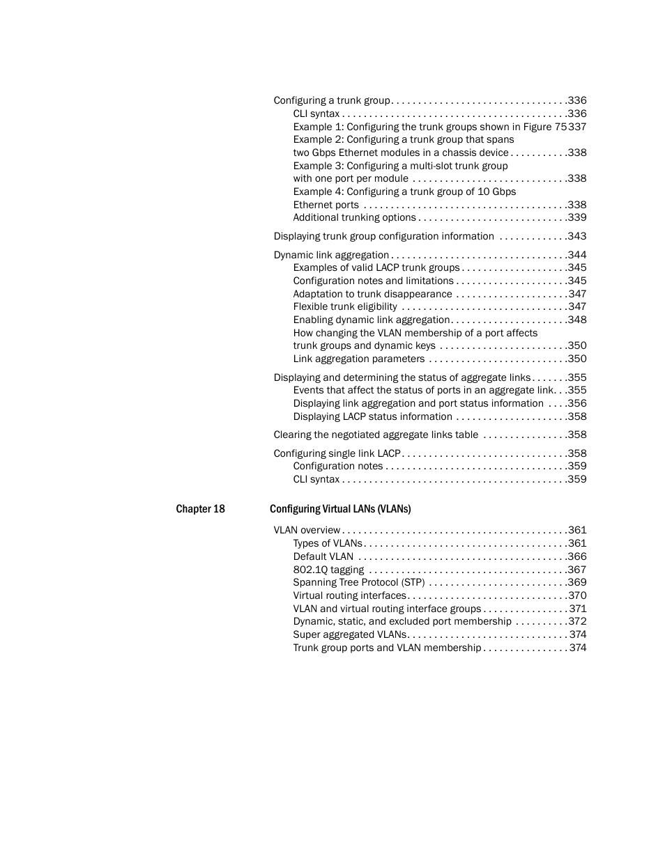 Brocade TurboIron 24X Series Configuration Guide User Manual | Page 13 / 1116