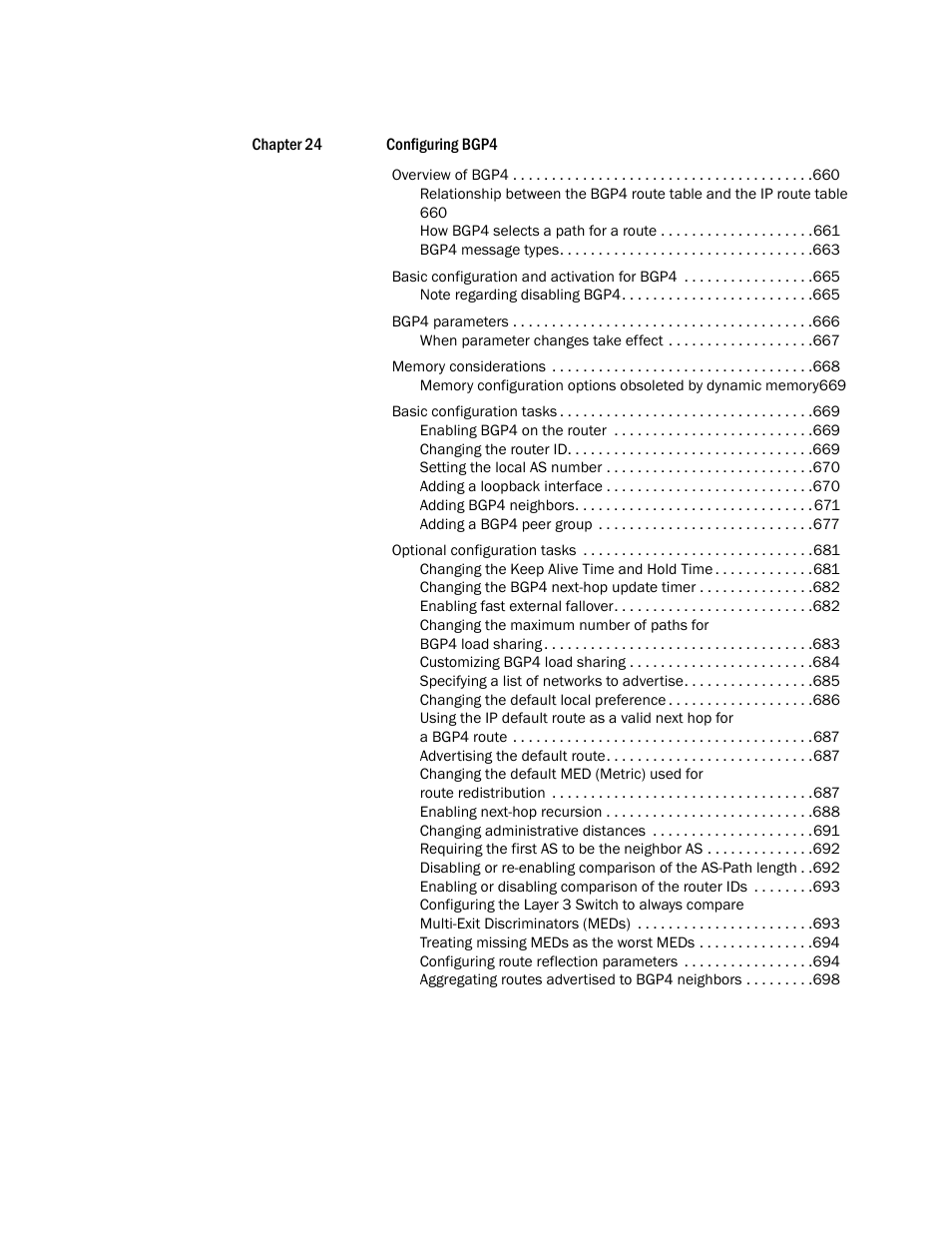 Brocade TurboIron 24X Series Configuration Guide User Manual | Page 19 / 1116