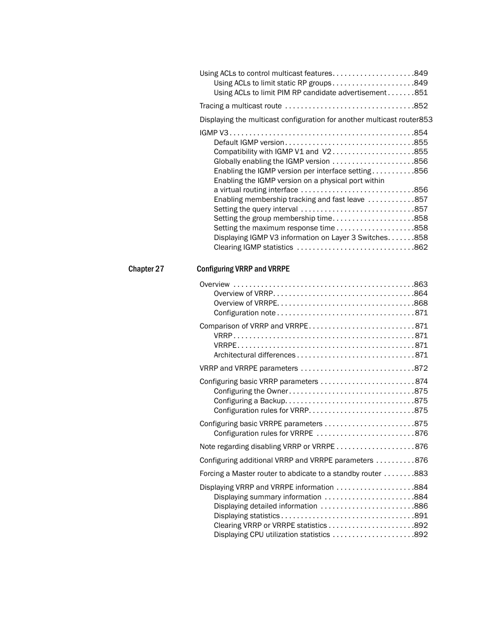 Brocade TurboIron 24X Series Configuration Guide User Manual | Page 23 / 1116