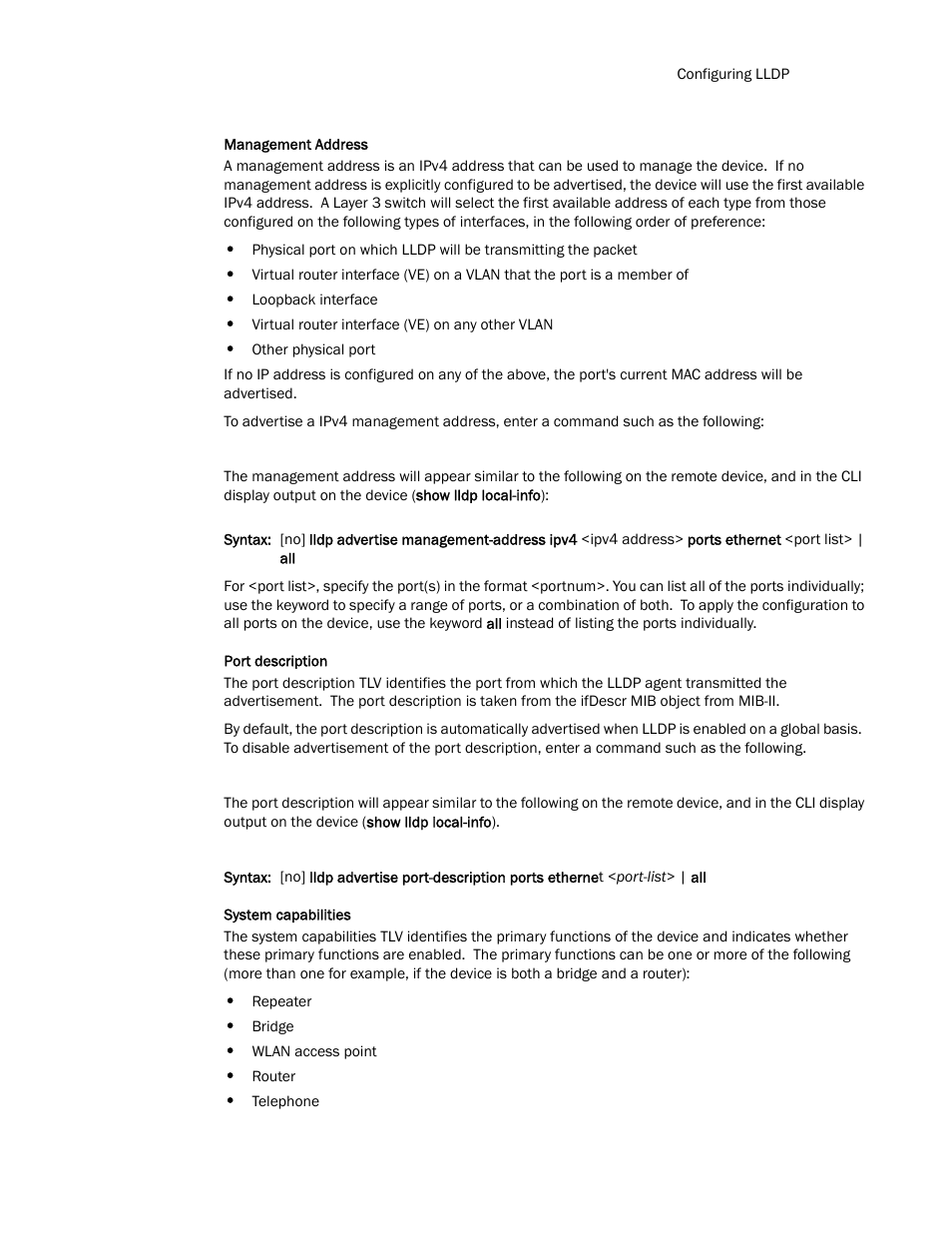 Brocade TurboIron 24X Series Configuration Guide User Manual | Page 235 / 1116