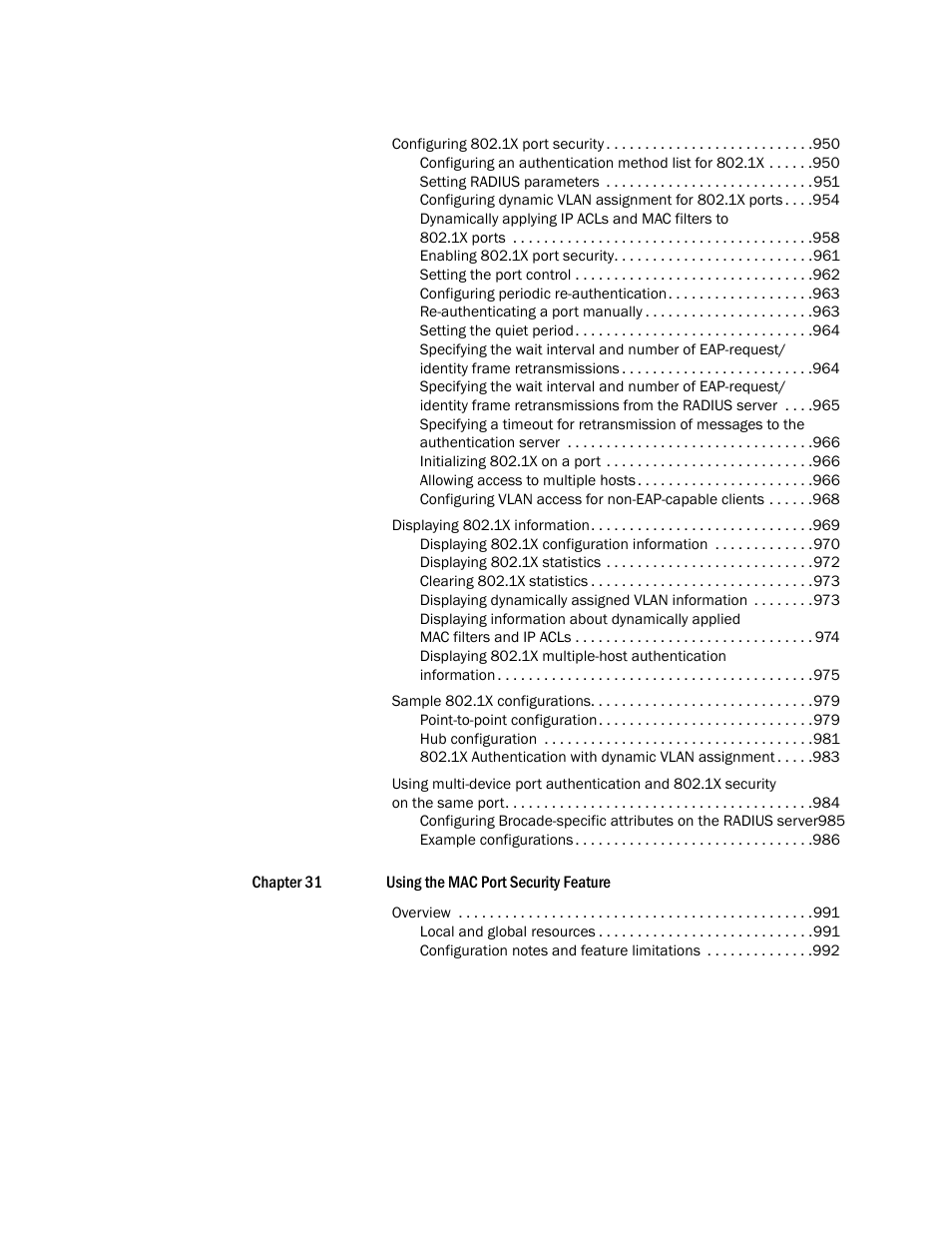 Brocade TurboIron 24X Series Configuration Guide User Manual | Page 26 / 1116