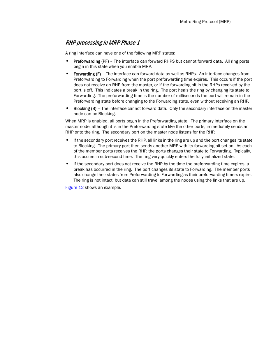 Rhp processing in mrp phase 1 | Brocade TurboIron 24X Series Configuration Guide User Manual | Page 317 / 1116