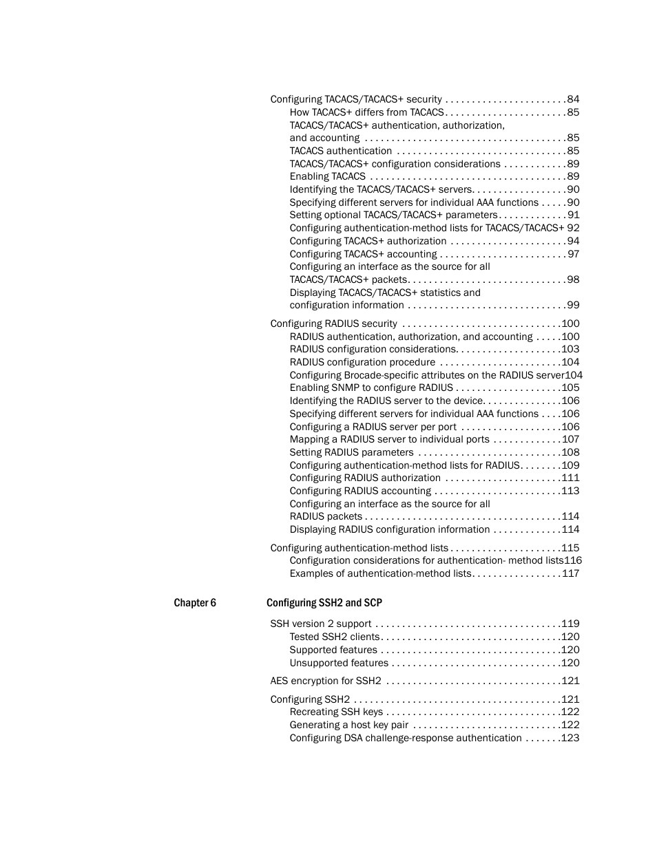 Brocade TurboIron 24X Series Configuration Guide User Manual | Page 6 / 1116