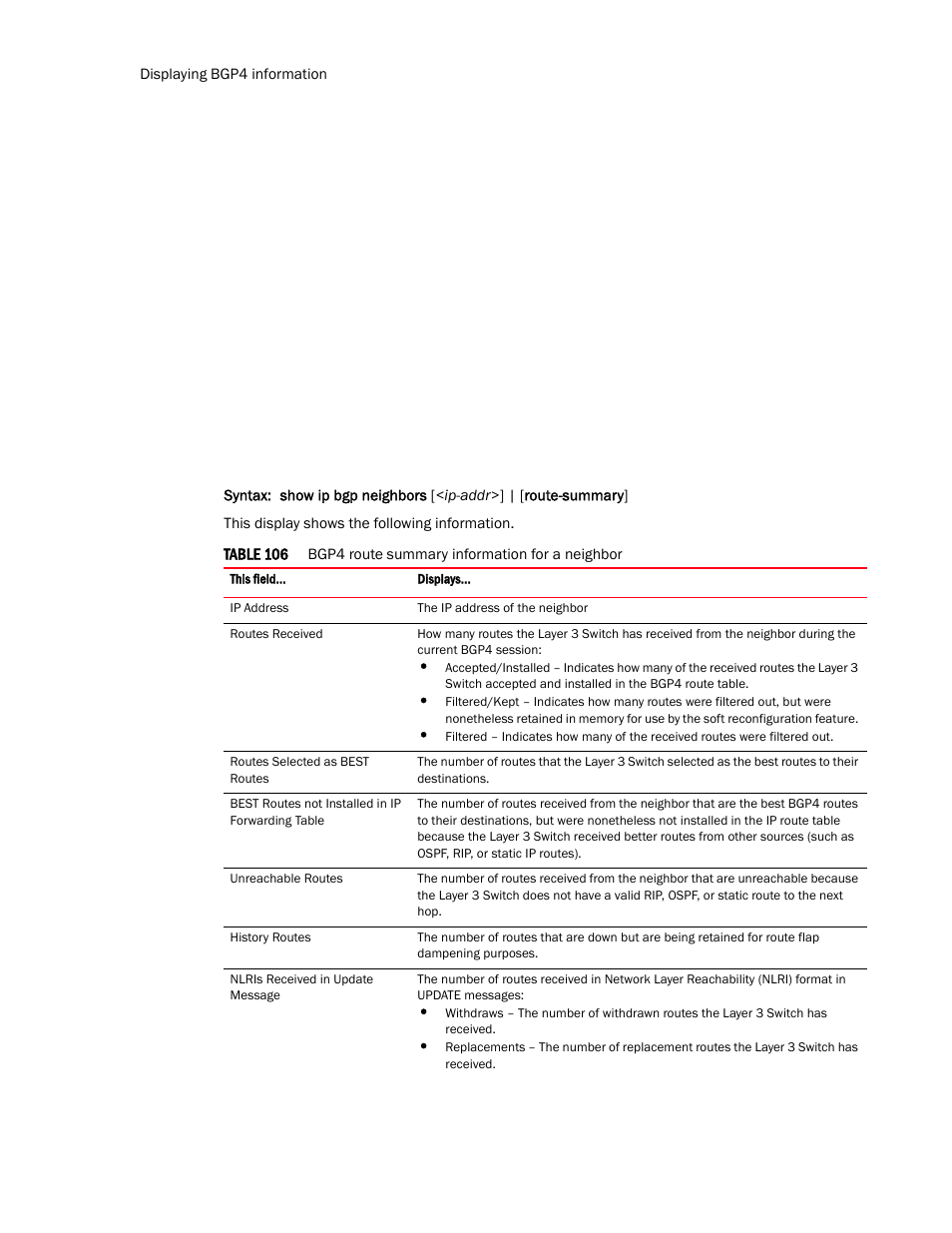 Brocade TurboIron 24X Series Configuration Guide User Manual | Page 768 / 1116