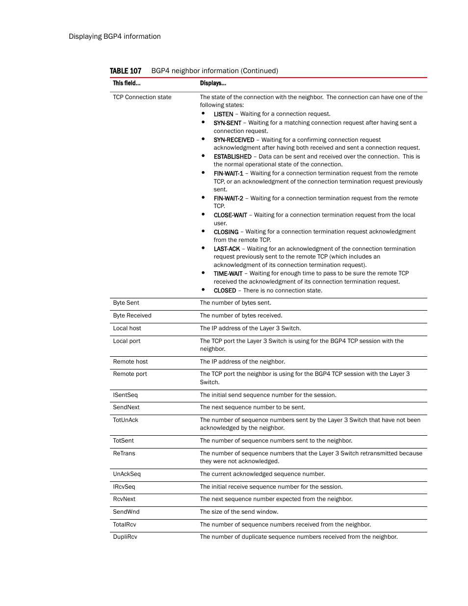 Brocade TurboIron 24X Series Configuration Guide User Manual | Page 776 / 1116
