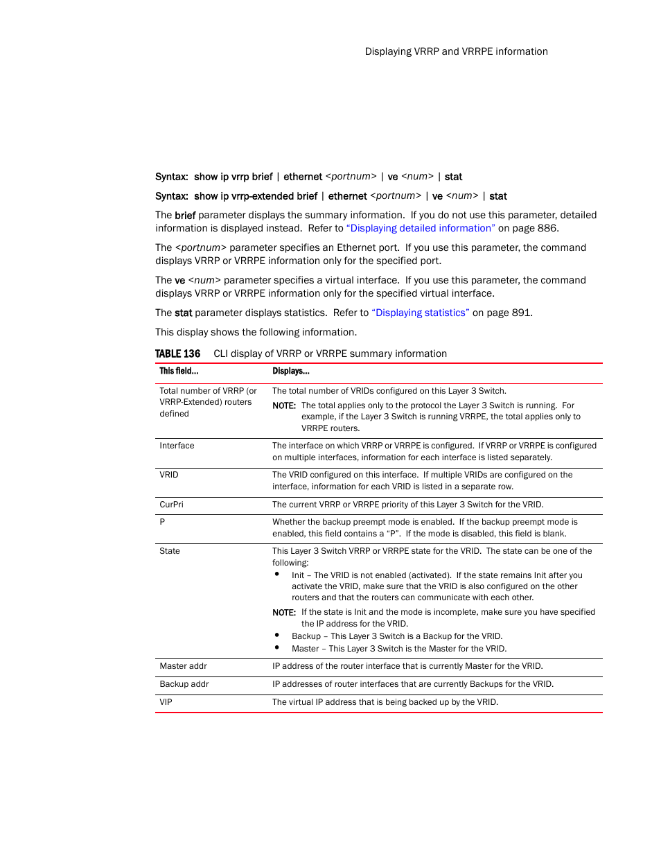 Brocade TurboIron 24X Series Configuration Guide User Manual | Page 919 / 1116