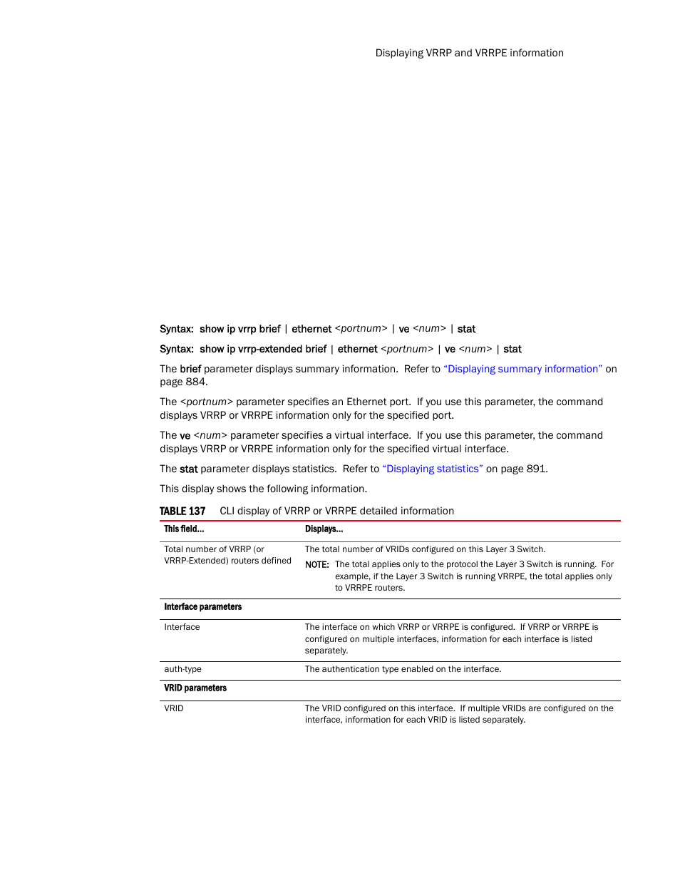 Brocade TurboIron 24X Series Configuration Guide User Manual | Page 921 / 1116