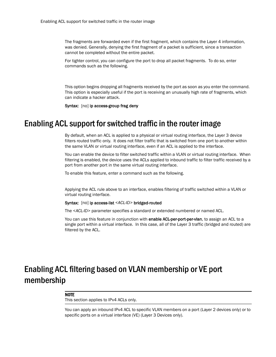 Brocade TurboIron 24X Series Configuration Guide User Manual | Page 954 / 1116
