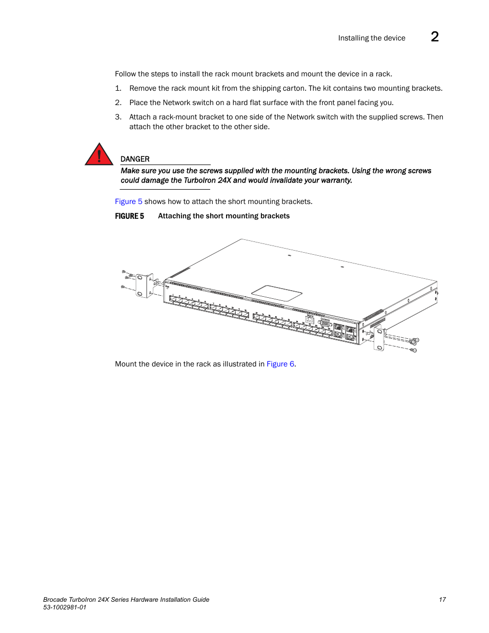 Brocade TurboIron 24X Series Hardware Installation Guide User Manual | Page 27 / 84