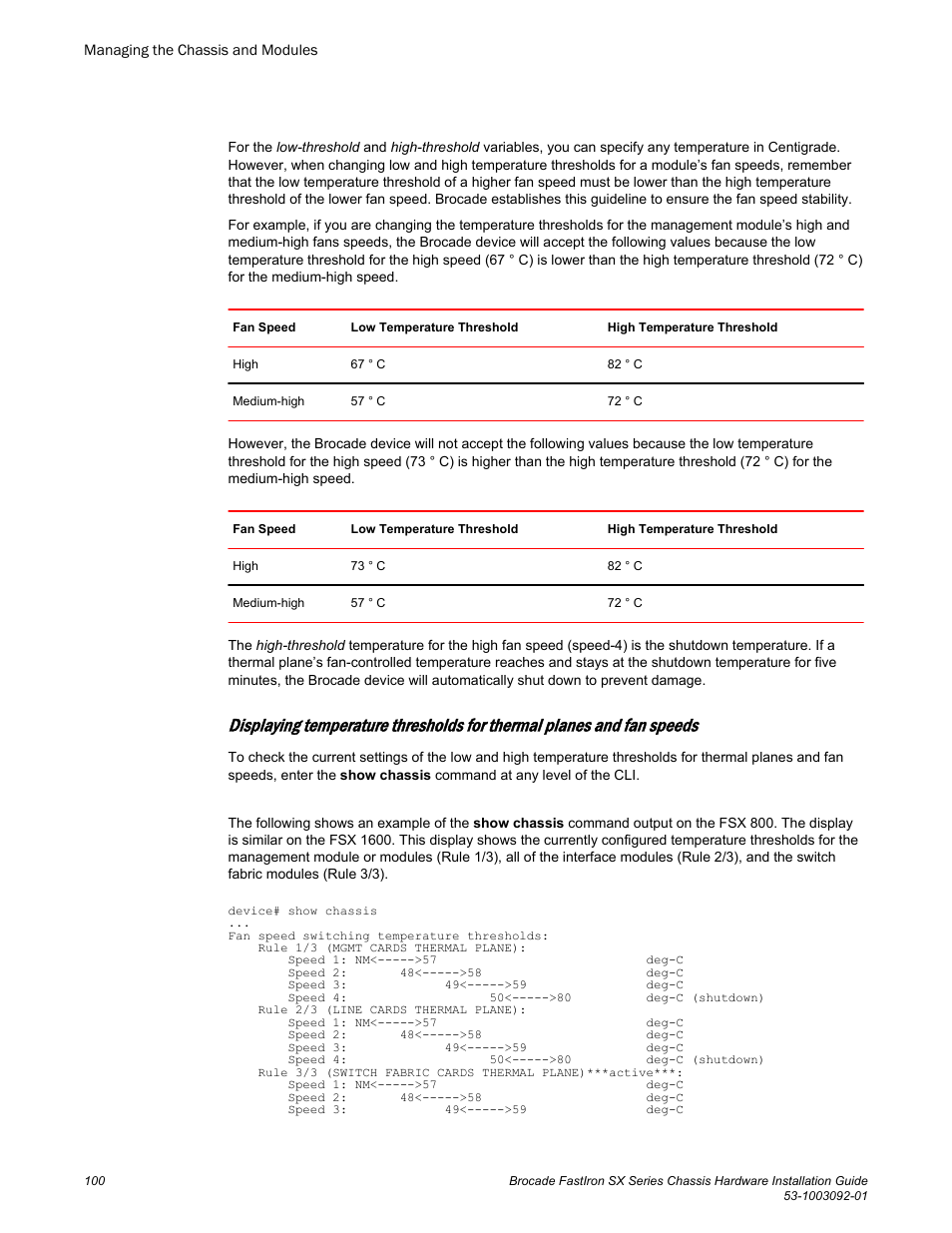 Brocade FastIron SX Series Chassis Hardware Installation Guide User Manual | Page 102 / 192