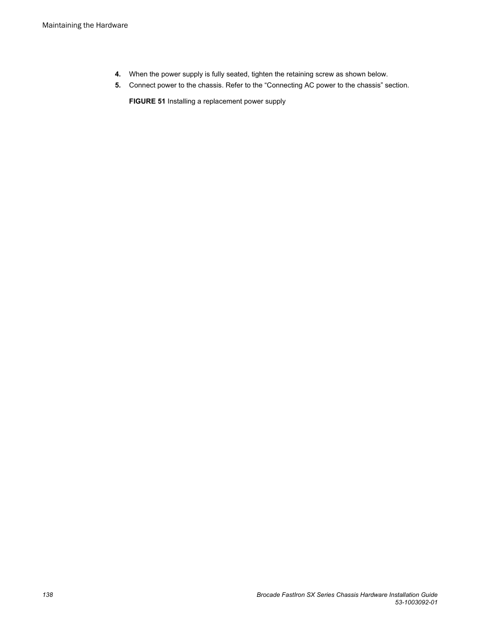Brocade FastIron SX Series Chassis Hardware Installation Guide User Manual | Page 140 / 192