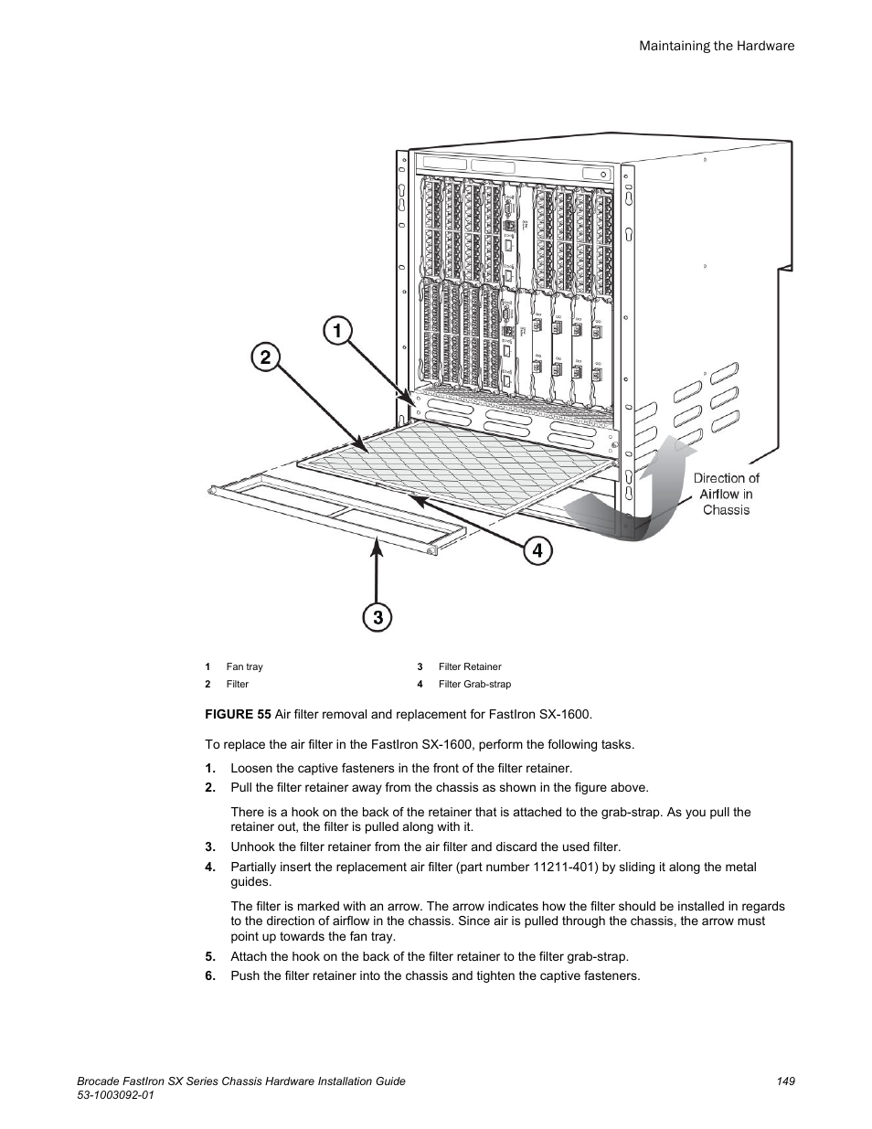 Brocade FastIron SX Series Chassis Hardware Installation Guide User Manual | Page 151 / 192