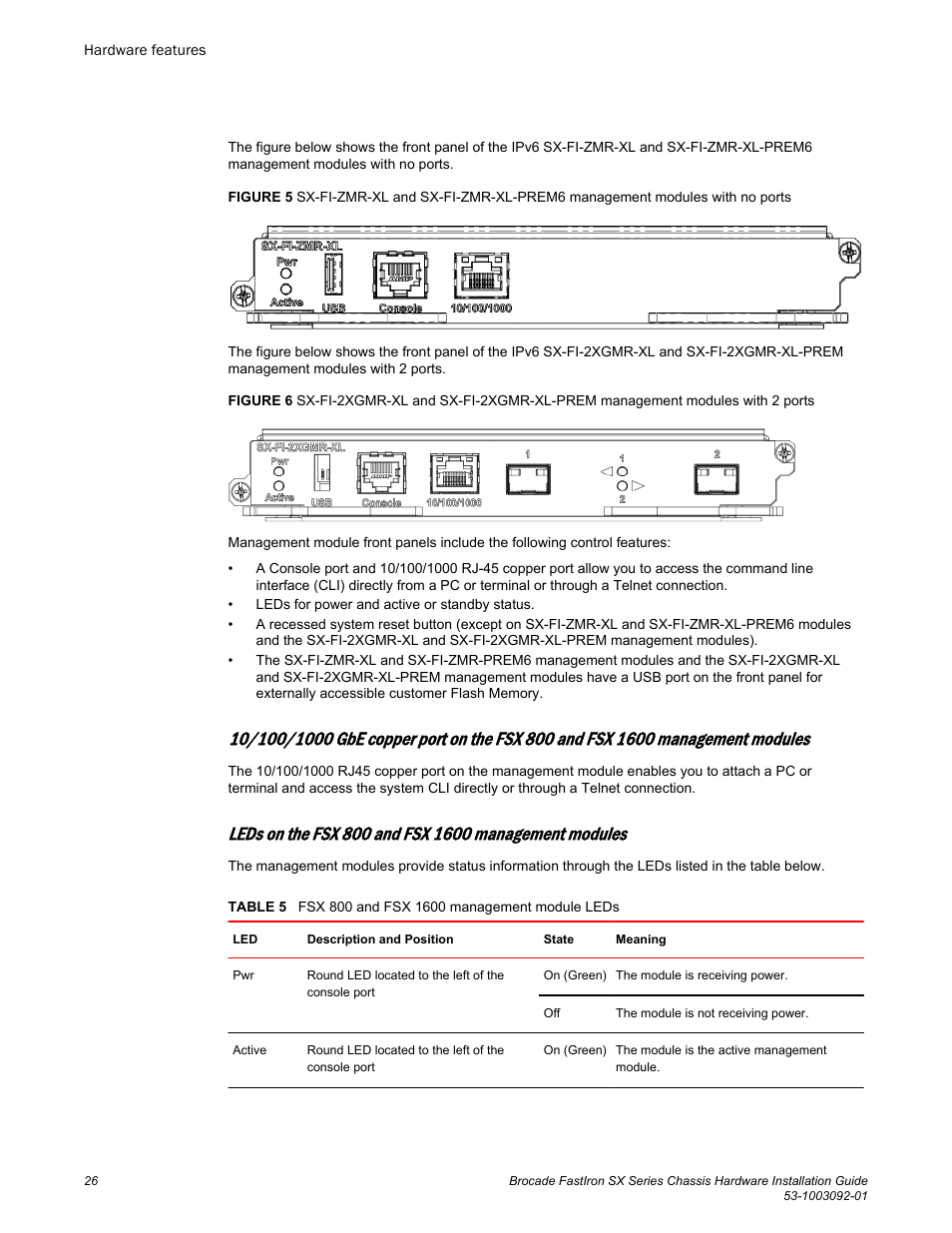 Brocade FastIron SX Series Chassis Hardware Installation Guide User Manual | Page 28 / 192