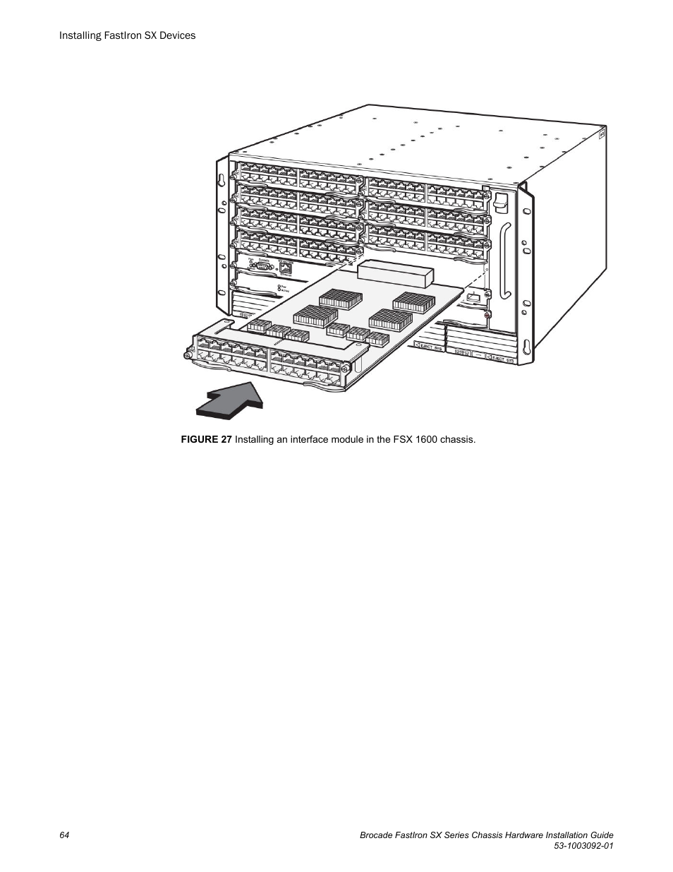 Brocade FastIron SX Series Chassis Hardware Installation Guide User Manual | Page 66 / 192