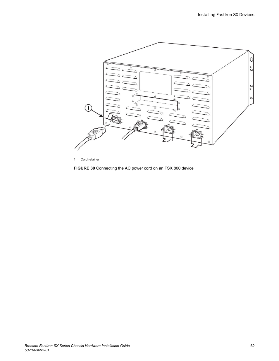 Brocade FastIron SX Series Chassis Hardware Installation Guide User Manual | Page 71 / 192