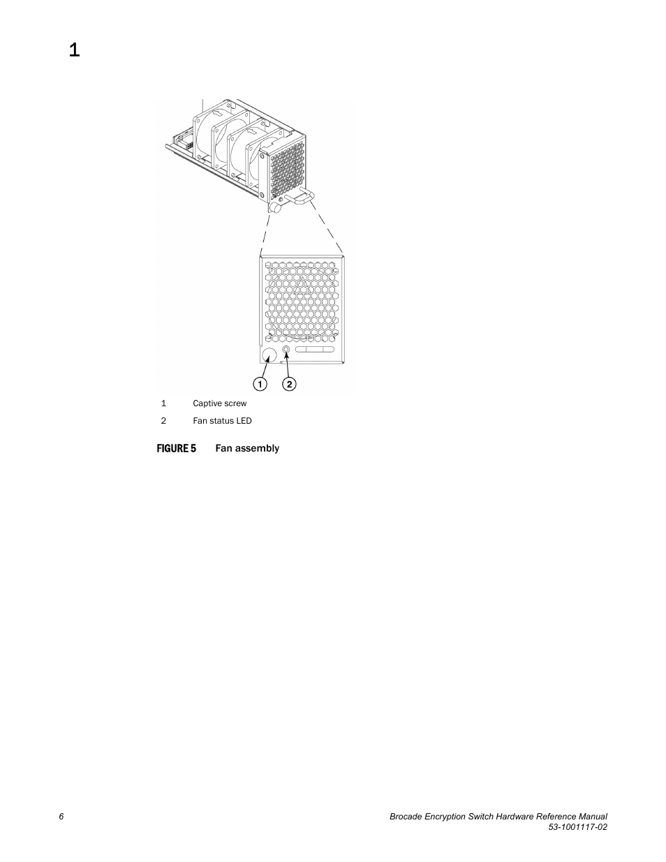 Figure 5 | Brocade Encryption Switch Hardware Reference Manual (Supporting Fabric OS v6.1.1_enc) User Manual | Page 20 / 60