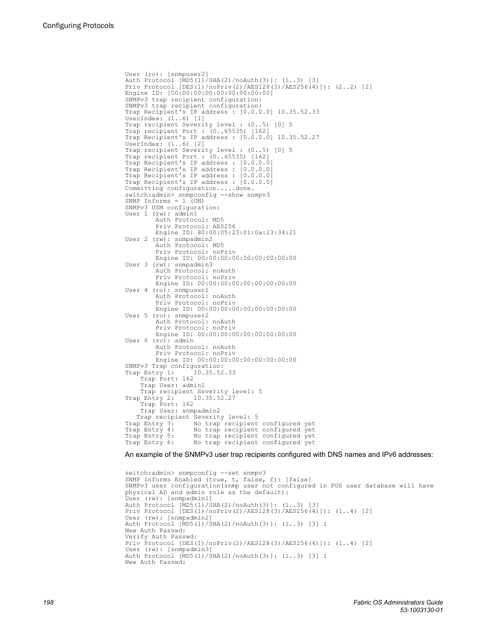 Brocade Fabric OS Administrators Guide (Supporting Fabric OS v7.3.0) User Manual | Page 198 / 622