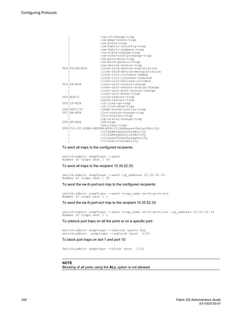 Brocade Fabric OS Administrators Guide (Supporting Fabric OS v7.3.0) User Manual | Page 200 / 622