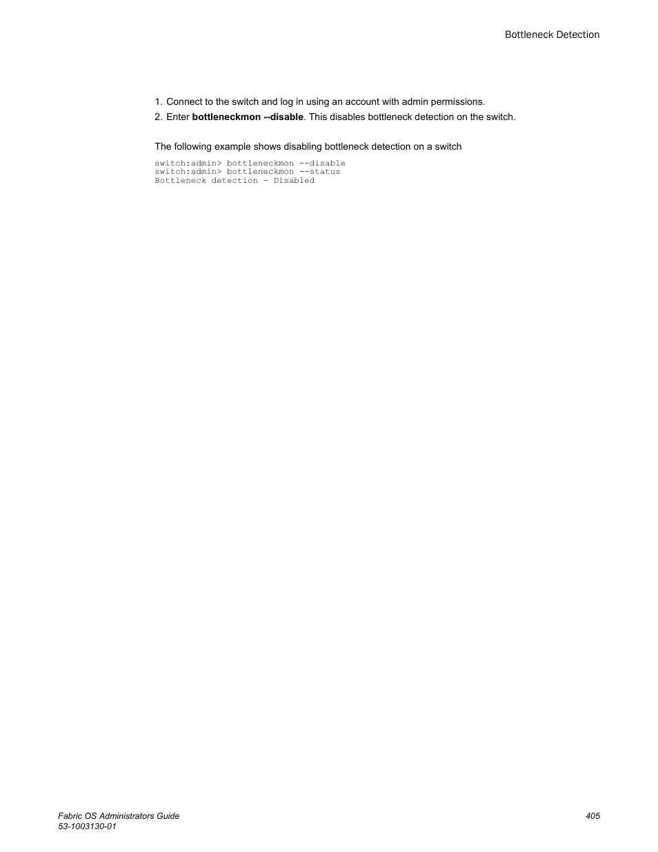 Brocade Fabric OS Administrators Guide (Supporting Fabric OS v7.3.0) User Manual | Page 405 / 622