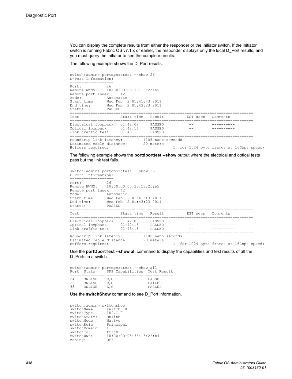 Brocade Fabric OS Administrators Guide (Supporting Fabric OS v7.3.0) User Manual | Page 436 / 622