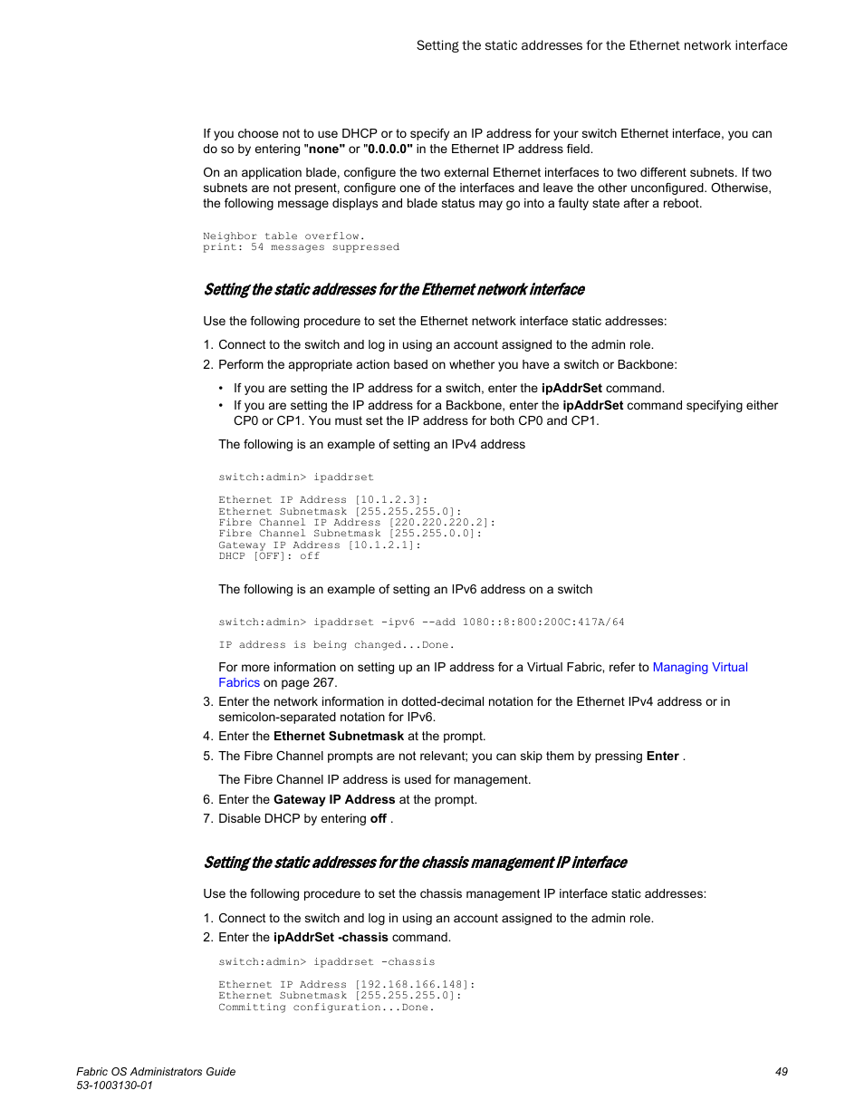 Brocade Fabric OS Administrators Guide (Supporting Fabric OS v7.3.0) User Manual | Page 49 / 622