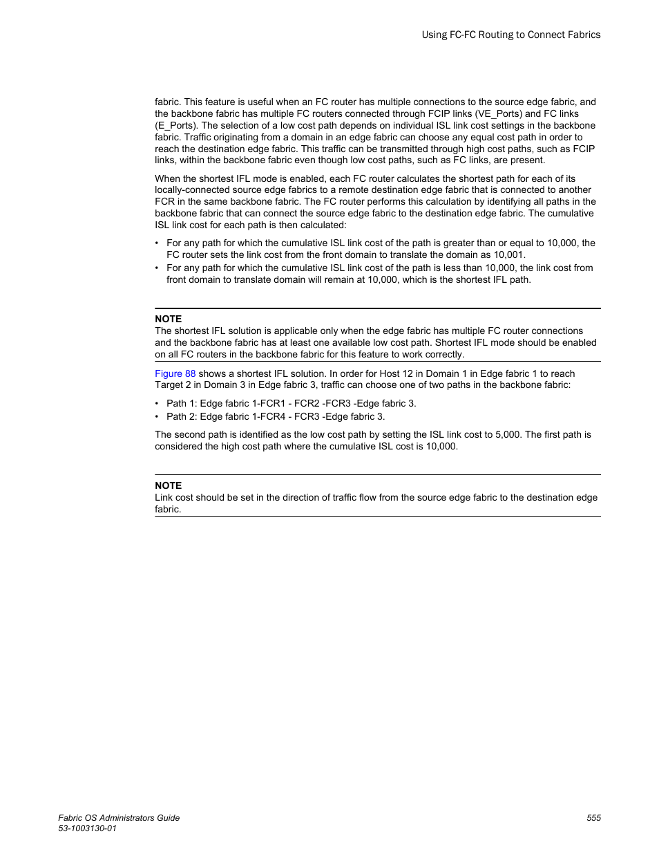 Brocade Fabric OS Administrators Guide (Supporting Fabric OS v7.3.0) User Manual | Page 555 / 622