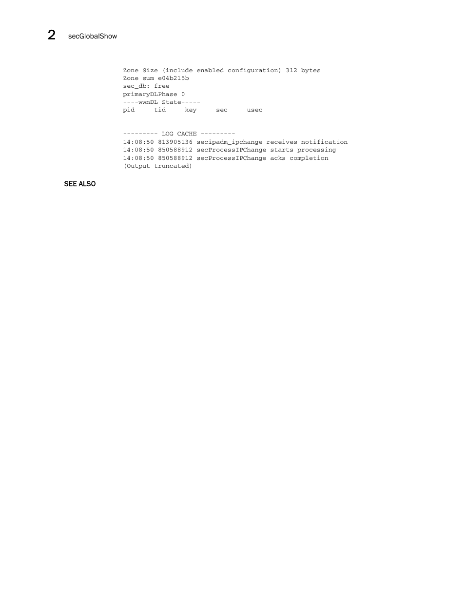 Brocade Fabric OS Command Reference (Supporting Fabric OS v7.3.0) User Manual | Page 1038 / 1274