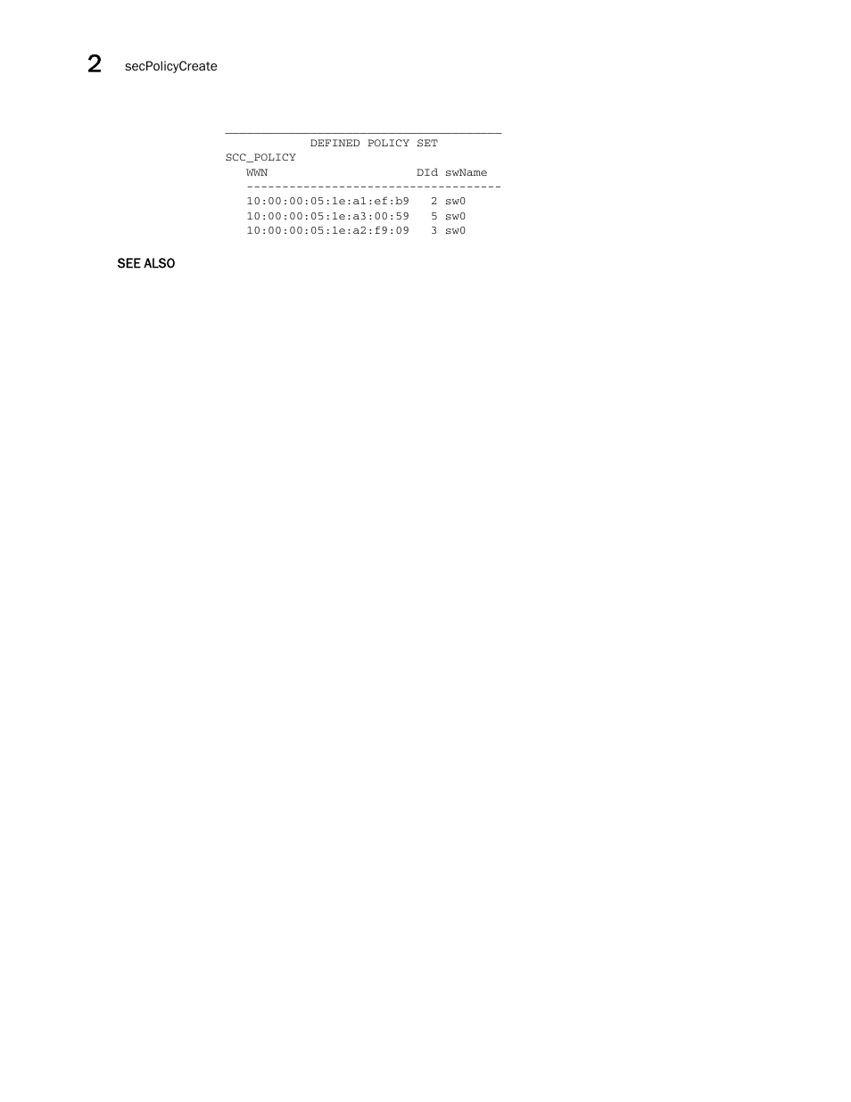 Brocade Fabric OS Command Reference (Supporting Fabric OS v7.3.0) User Manual | Page 1048 / 1274
