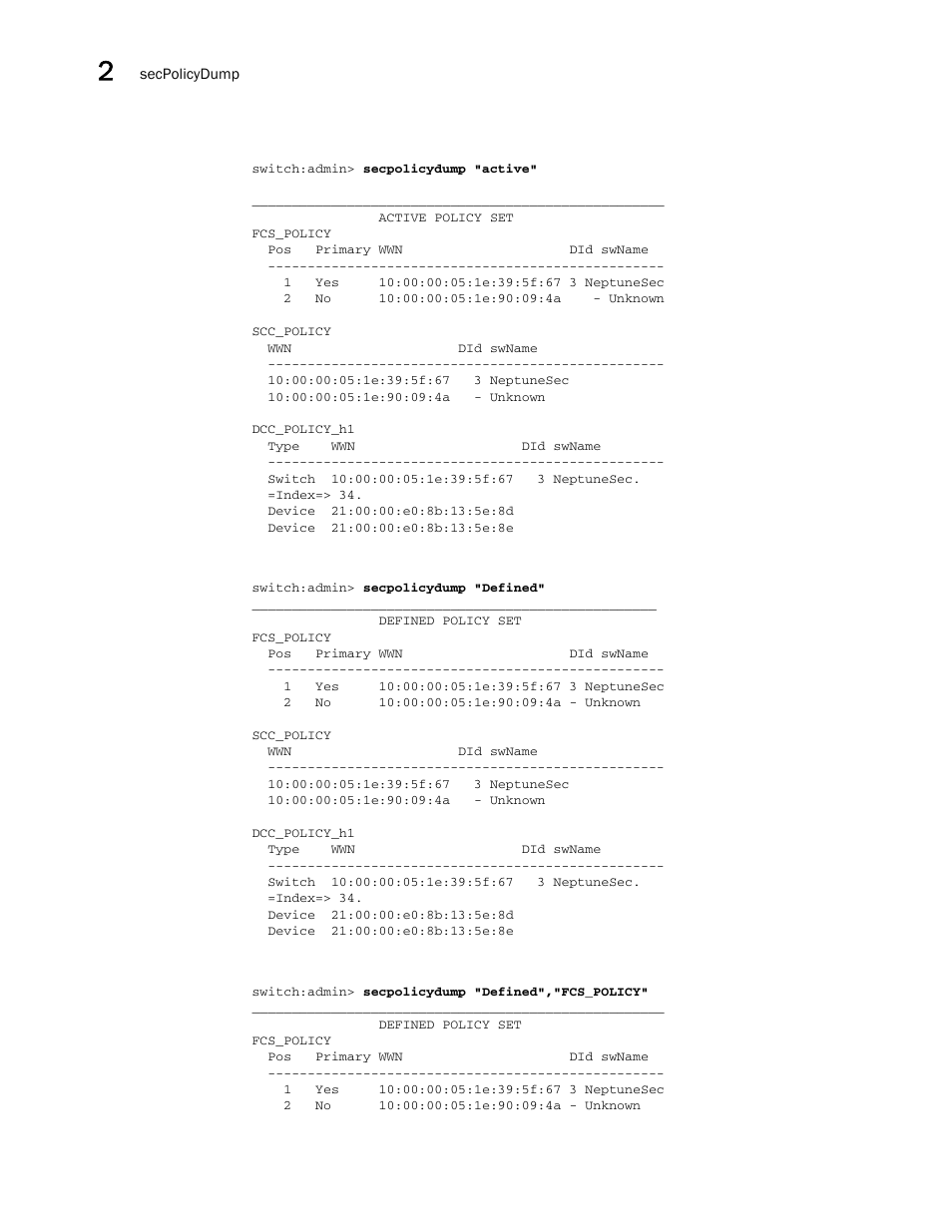 Brocade Fabric OS Command Reference (Supporting Fabric OS v7.3.0) User Manual | Page 1052 / 1274