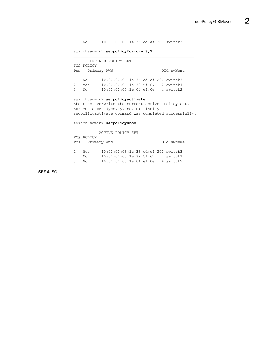 Brocade Fabric OS Command Reference (Supporting Fabric OS v7.3.0) User Manual | Page 1055 / 1274