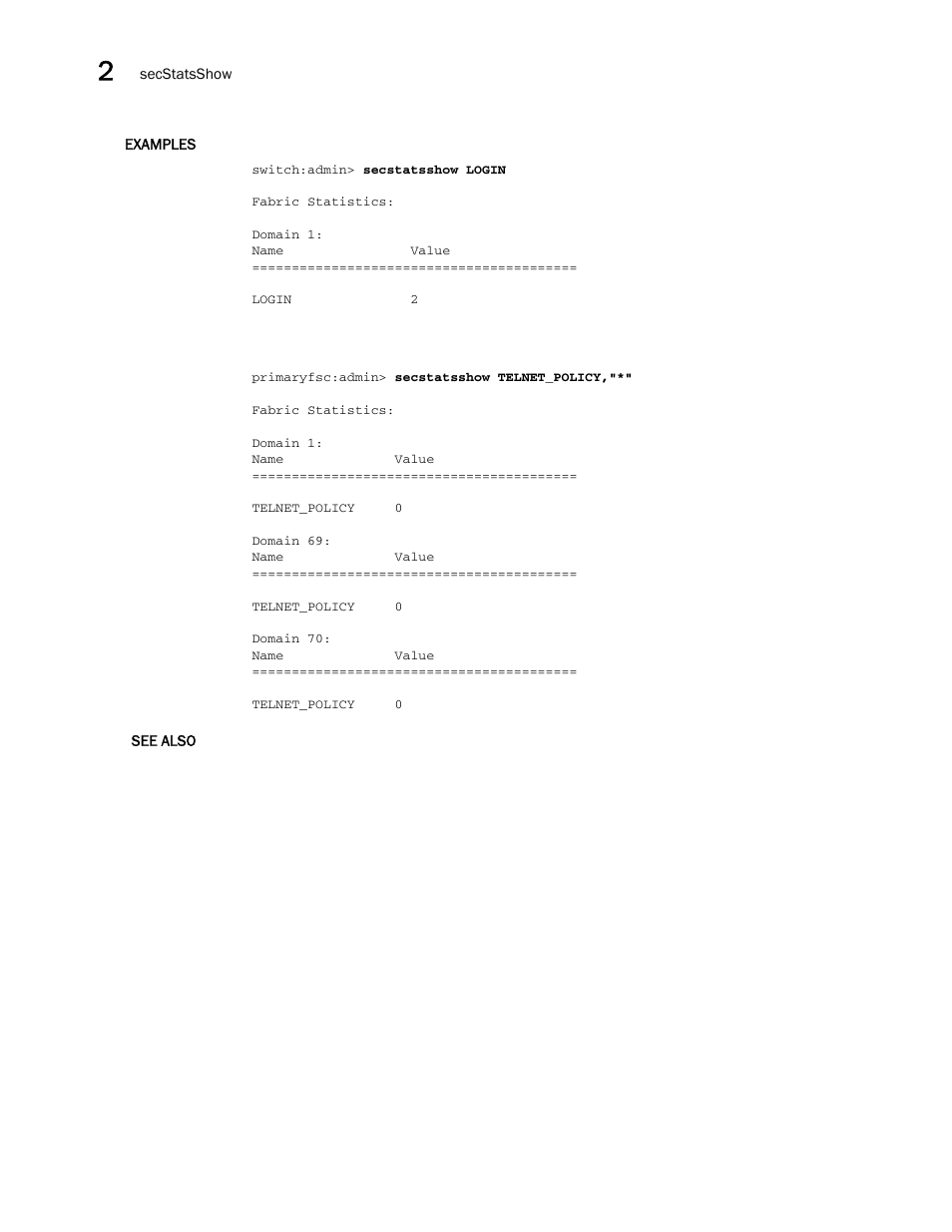 Brocade Fabric OS Command Reference (Supporting Fabric OS v7.3.0) User Manual | Page 1064 / 1274