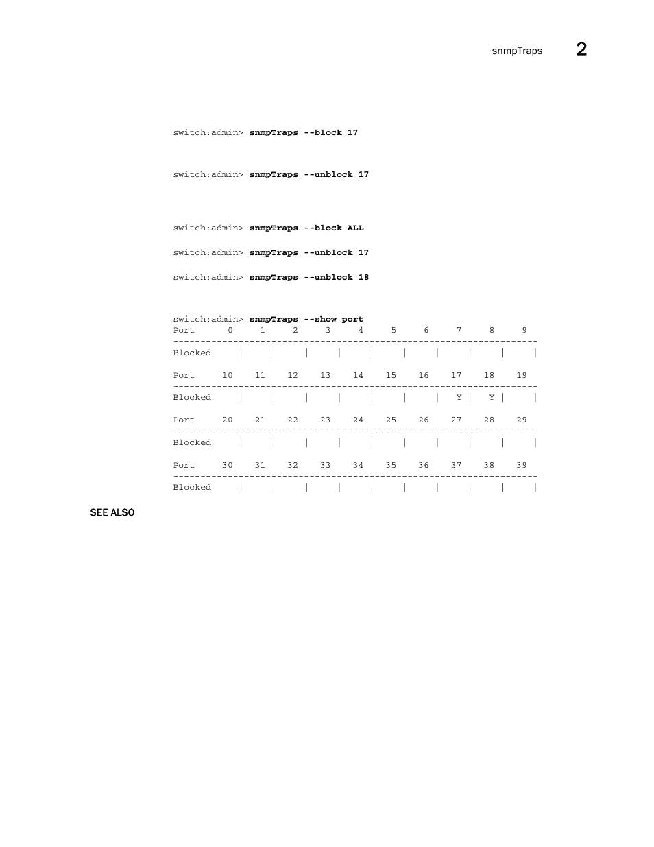 Brocade Fabric OS Command Reference (Supporting Fabric OS v7.3.0) User Manual | Page 1105 / 1274