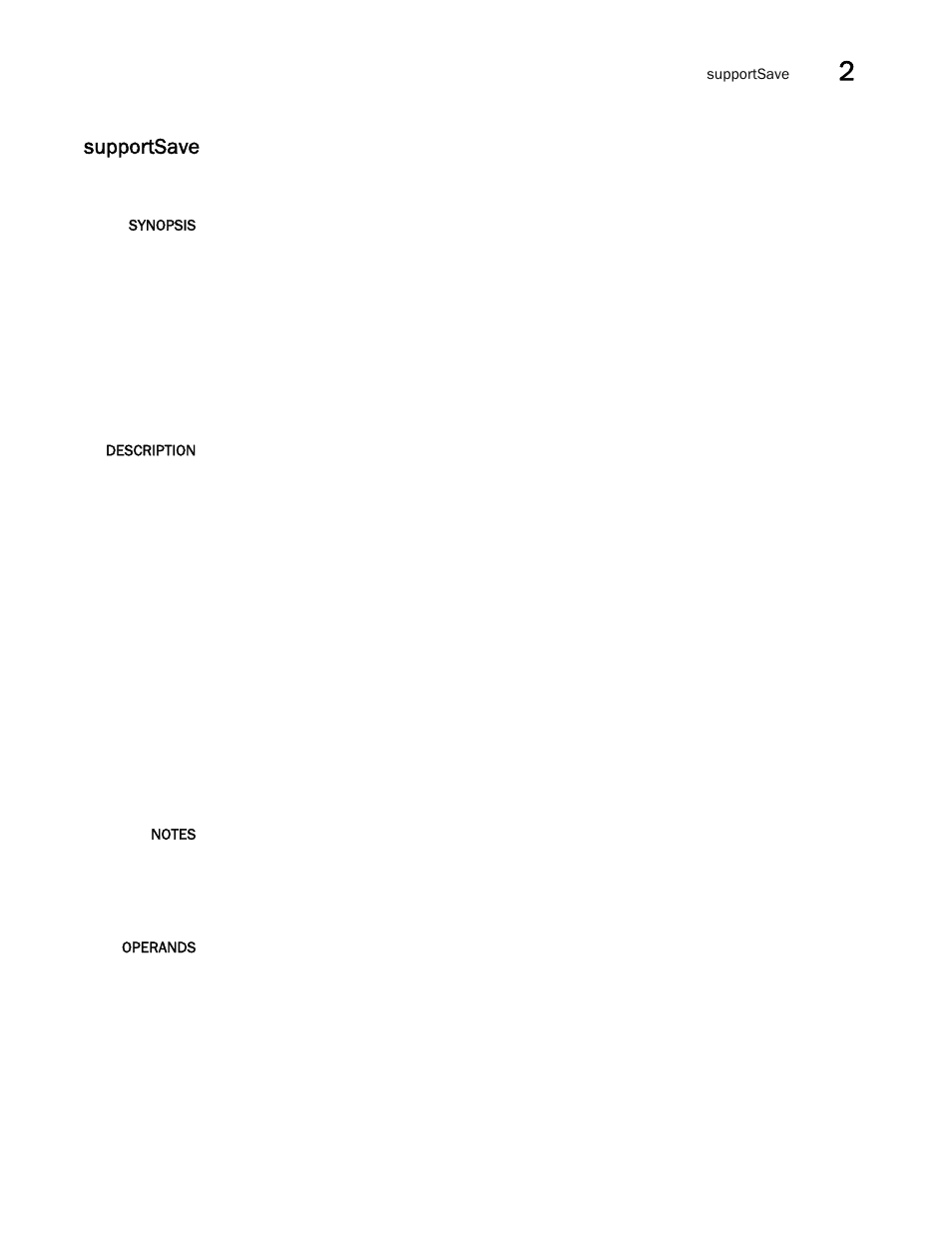 Supportsave | Brocade Fabric OS Command Reference (Supporting Fabric OS v7.3.0) User Manual | Page 1121 / 1274