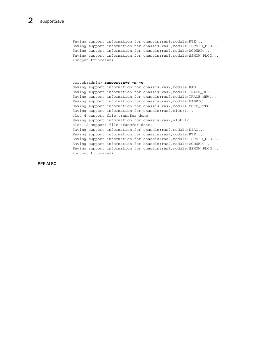 Brocade Fabric OS Command Reference (Supporting Fabric OS v7.3.0) User Manual | Page 1124 / 1274