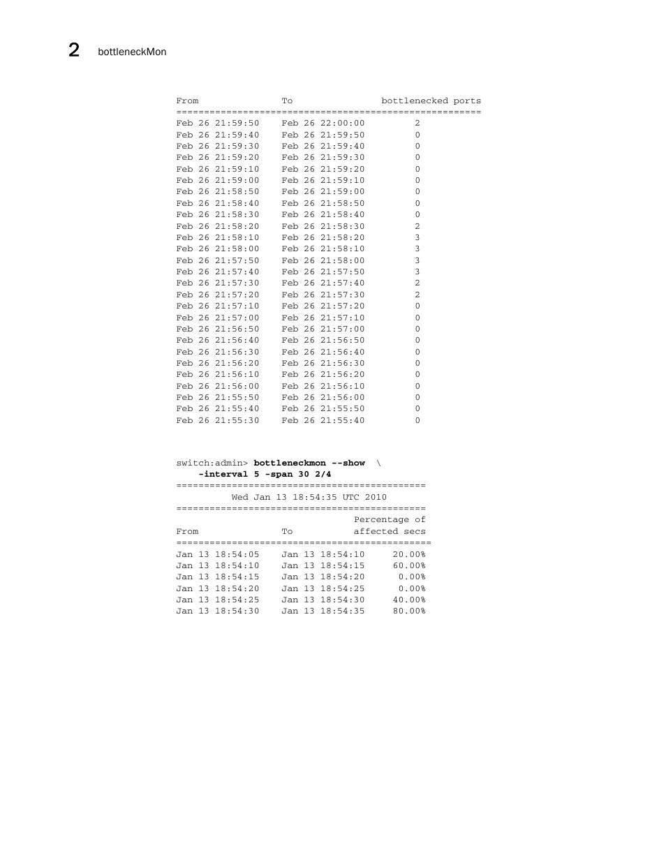 Brocade Fabric OS Command Reference (Supporting Fabric OS v7.3.0) User Manual | Page 116 / 1274