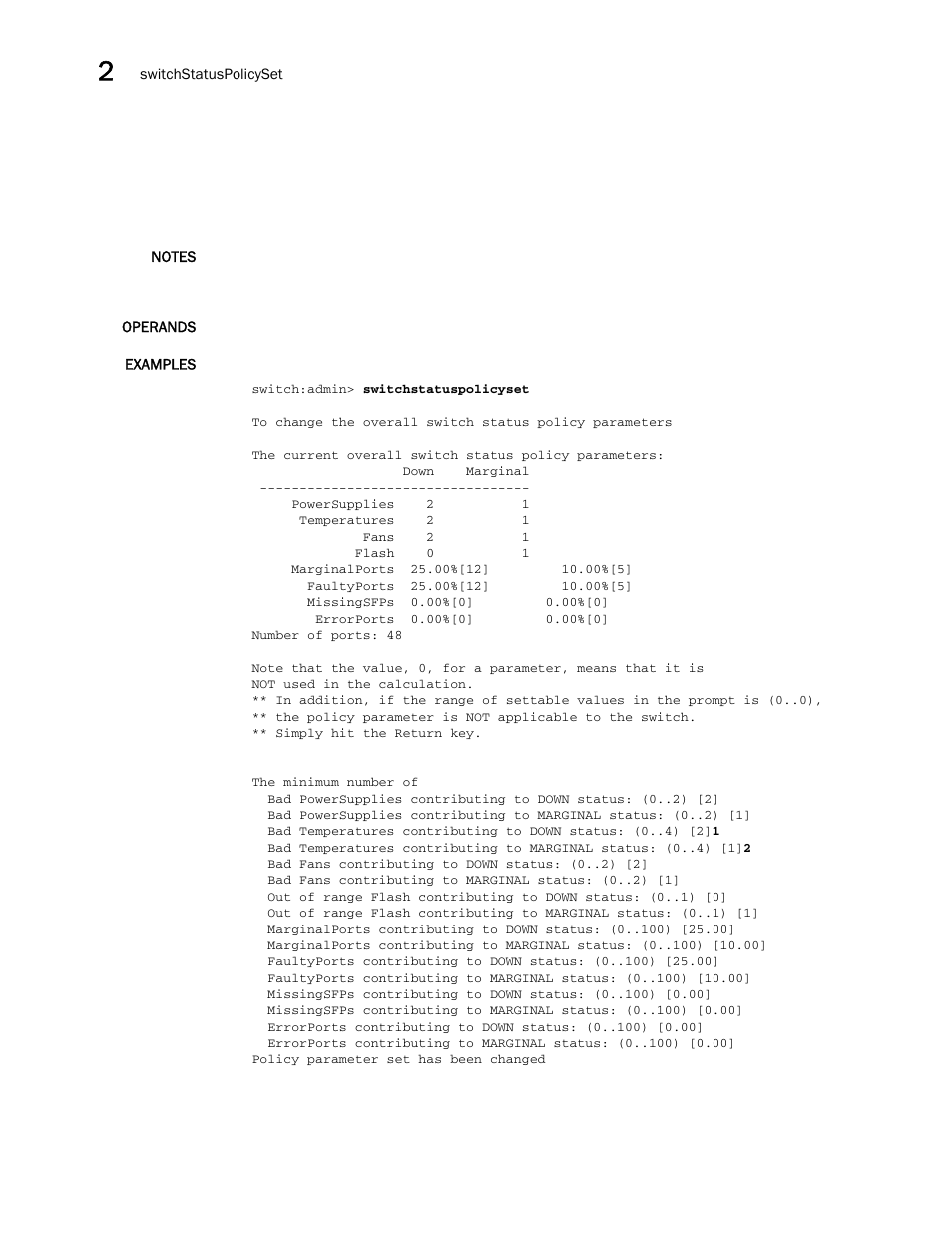 Brocade Fabric OS Command Reference (Supporting Fabric OS v7.3.0) User Manual | Page 1160 / 1274