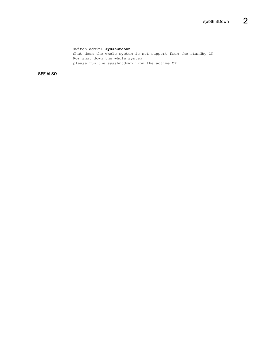 Brocade Fabric OS Command Reference (Supporting Fabric OS v7.3.0) User Manual | Page 1179 / 1274