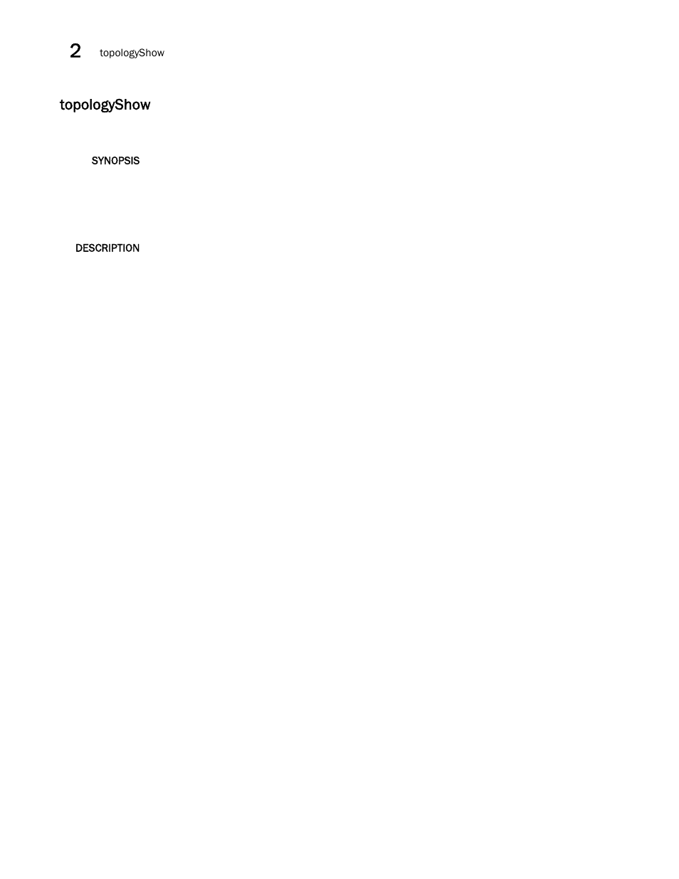 Topologyshow | Brocade Fabric OS Command Reference (Supporting Fabric OS v7.3.0) User Manual | Page 1192 / 1274