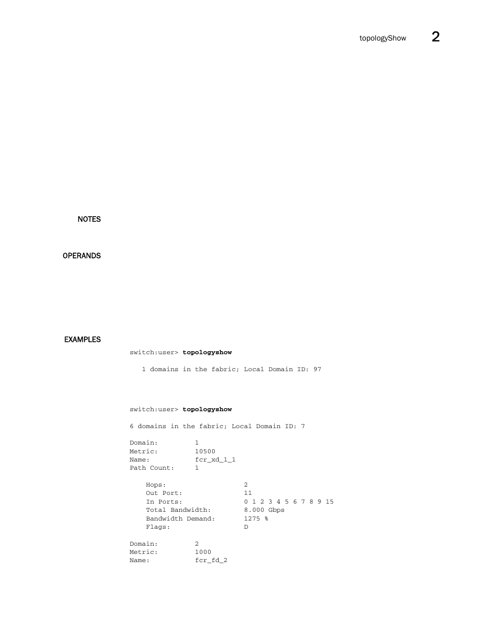 Brocade Fabric OS Command Reference (Supporting Fabric OS v7.3.0) User Manual | Page 1193 / 1274