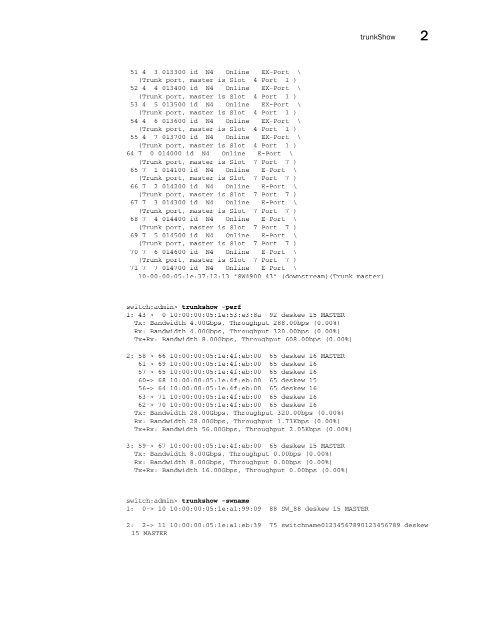 Brocade Fabric OS Command Reference (Supporting Fabric OS v7.3.0) User Manual | Page 1201 / 1274