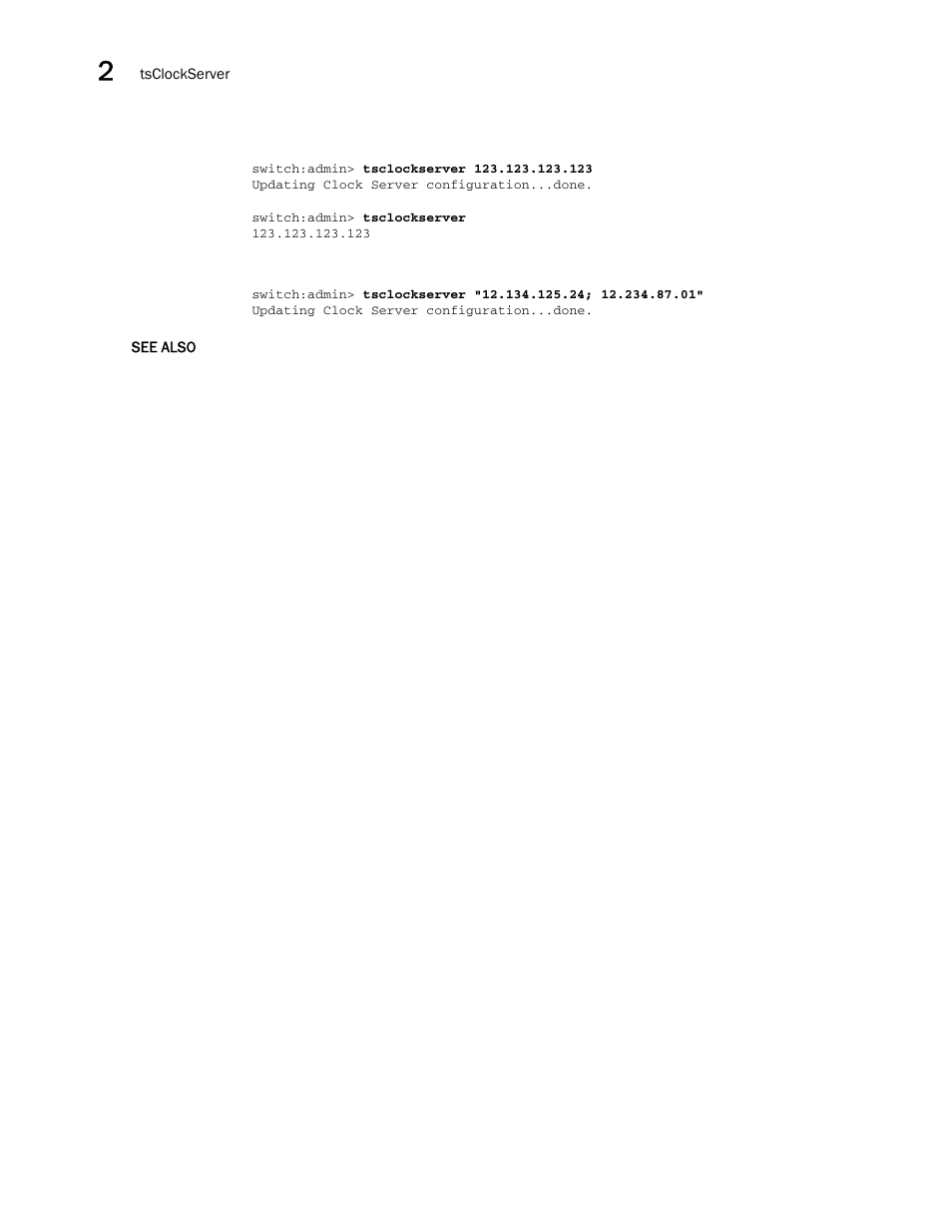 Brocade Fabric OS Command Reference (Supporting Fabric OS v7.3.0) User Manual | Page 1204 / 1274