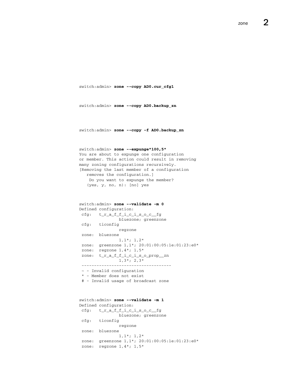 Brocade Fabric OS Command Reference (Supporting Fabric OS v7.3.0) User Manual | Page 1235 / 1274