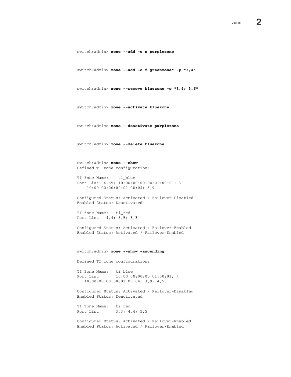 Brocade Fabric OS Command Reference (Supporting Fabric OS v7.3.0) User Manual | Page 1237 / 1274