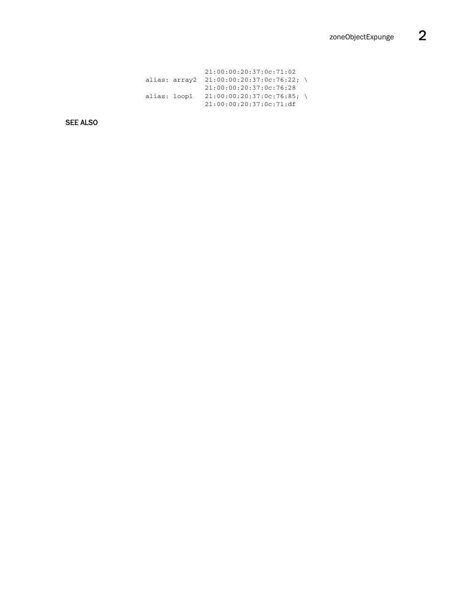 Brocade Fabric OS Command Reference (Supporting Fabric OS v7.3.0) User Manual | Page 1249 / 1274