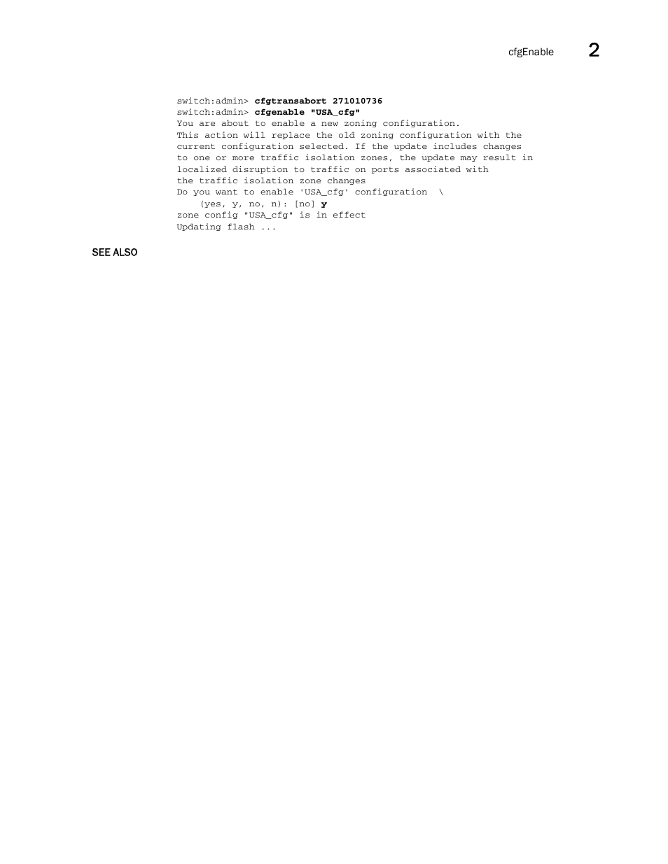 Brocade Fabric OS Command Reference (Supporting Fabric OS v7.3.0) User Manual | Page 137 / 1274