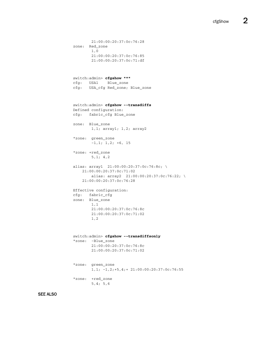 Brocade Fabric OS Command Reference (Supporting Fabric OS v7.3.0) User Manual | Page 143 / 1274
