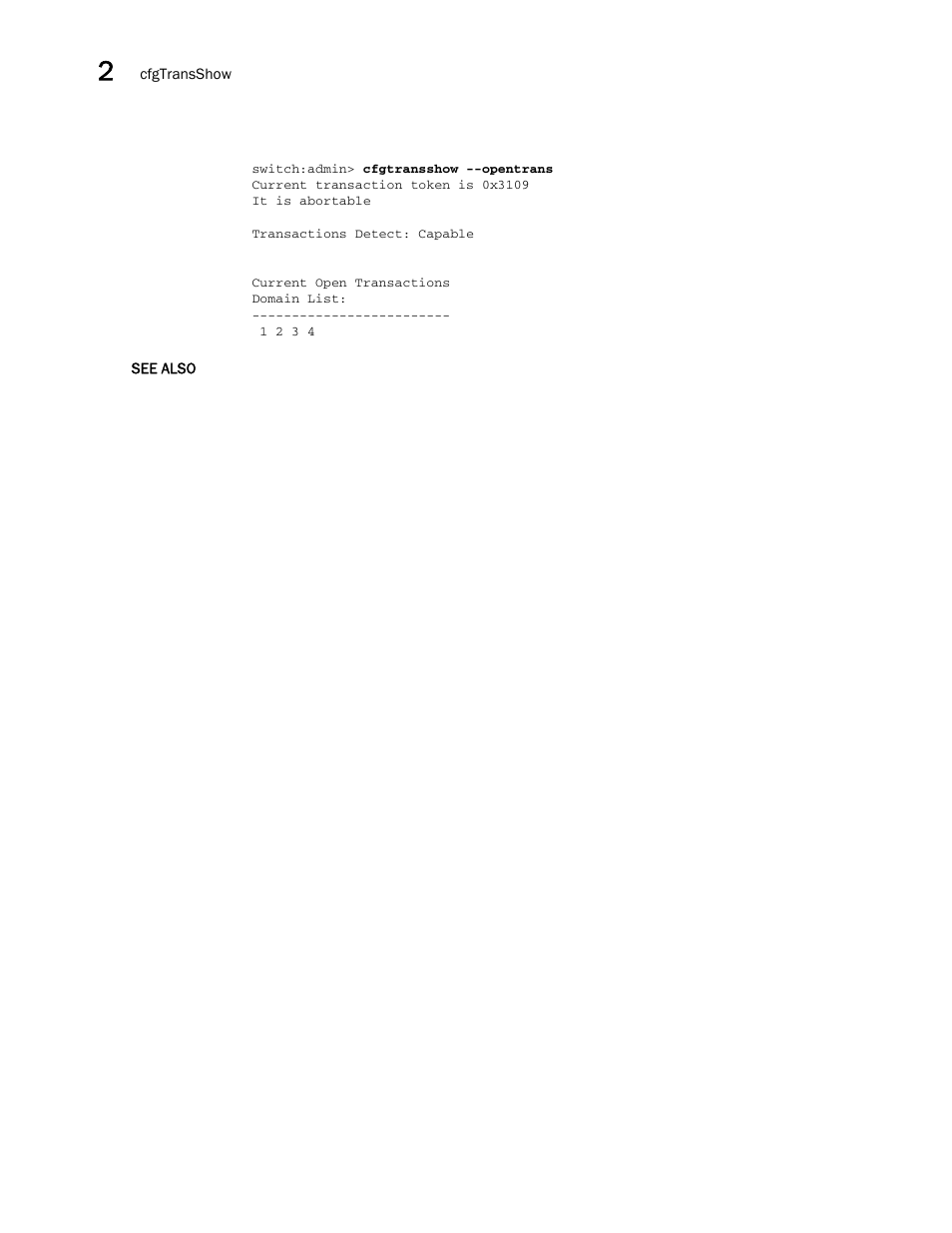 Brocade Fabric OS Command Reference (Supporting Fabric OS v7.3.0) User Manual | Page 148 / 1274