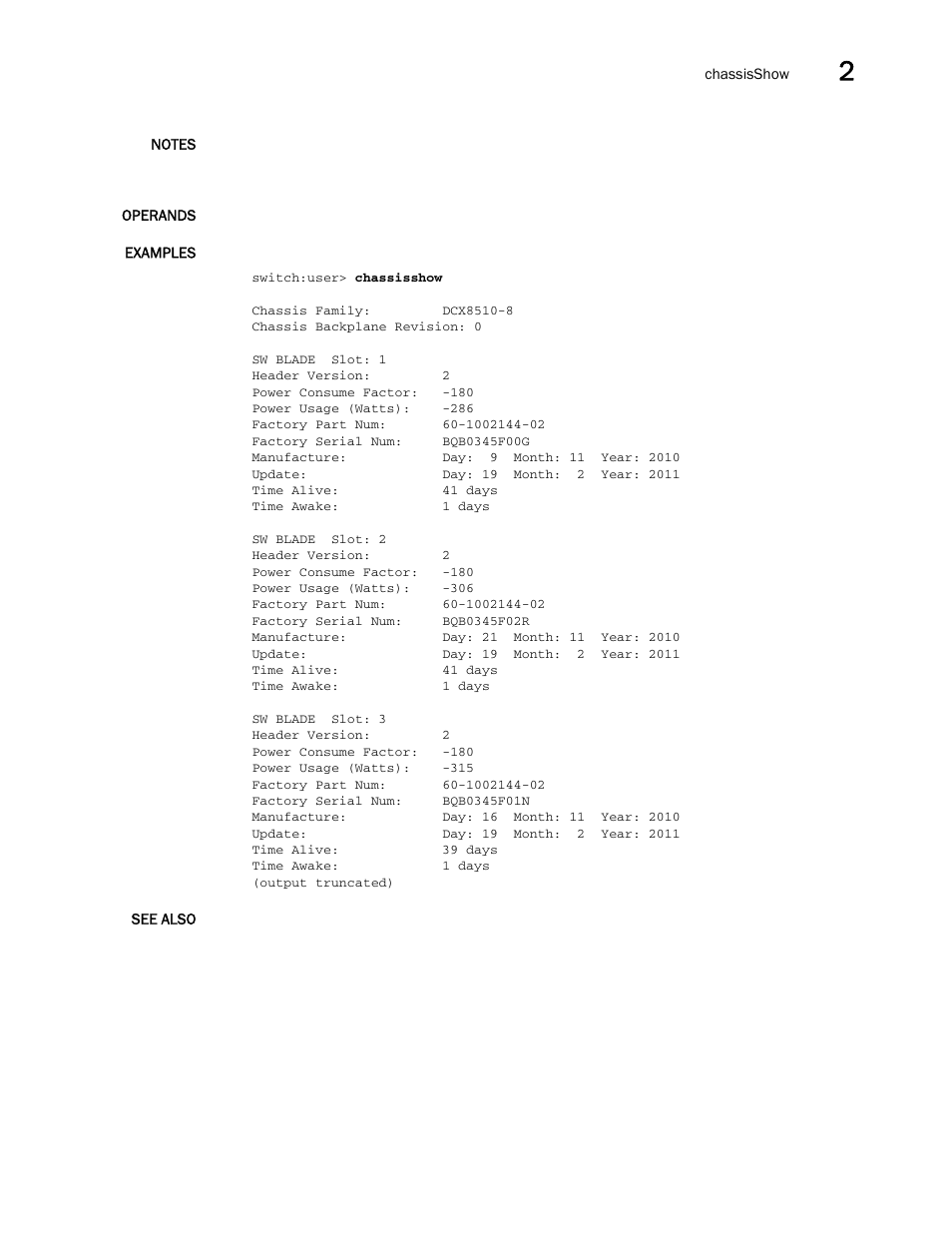 Brocade Fabric OS Command Reference (Supporting Fabric OS v7.3.0) User Manual | Page 159 / 1274