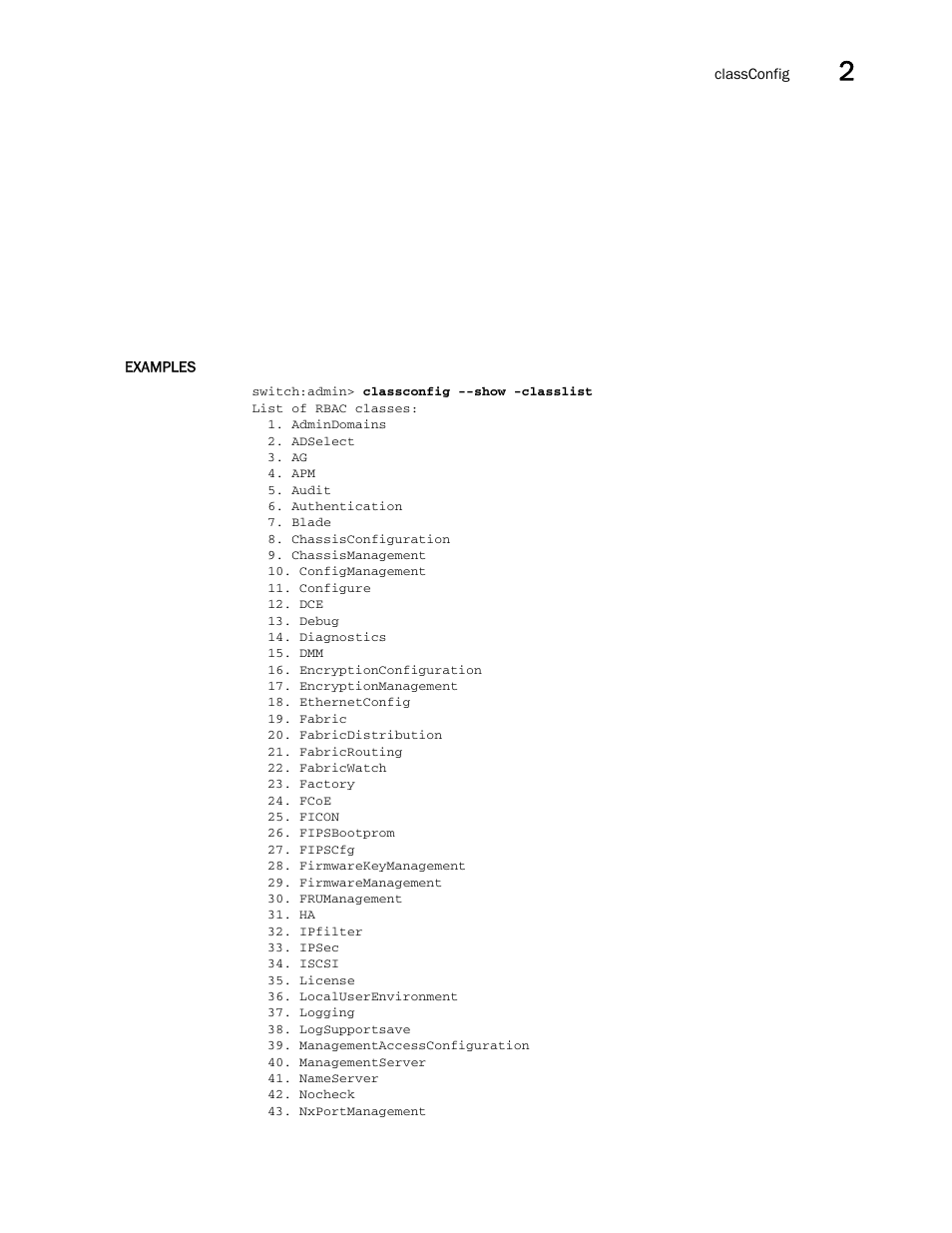 Brocade Fabric OS Command Reference (Supporting Fabric OS v7.3.0) User Manual | Page 161 / 1274